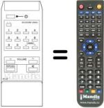 Replacement remote control RC 38