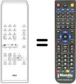 Gleichwertige Fernbedienung RC 5