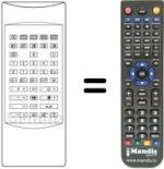 Replacement remote control RC 510