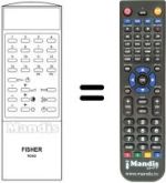Replacement remote control RC 642