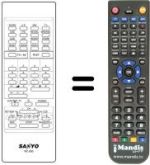 Replacement remote control RC 650