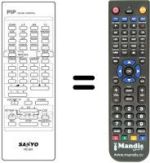 Replacement remote control RC 651