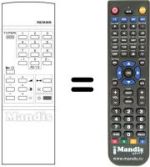 Replacement remote control RC 688