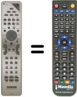 Replacement remote control Teleavia 32 LB 330 B5