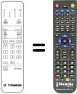 Replacement remote control Hifivox 28 DT 65 JD