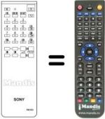 Replacement remote control A 1470816 A