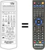 Replacement remote control RM 82-37901