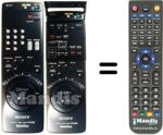 Gleichwertige Fernbedienung Sony SLV-E 90