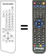 Replacement remote control SLM 1