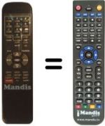 Replacement remote control SRT 330