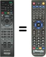 Gleichwertige Fernbedienung Sony KDL-32 HX757