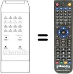 Replacement remote control IR 16 B / N