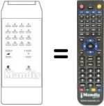 Replacement remote control T 848