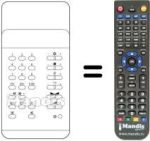 Replacement remote control TC 112