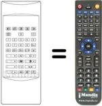 Replacement remote control TC 140