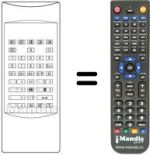 Replacement remote control Schaub Lorenz SL 33