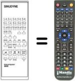 Replacement remote control TC 4800