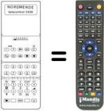 Replacement remote control TELECONTROL 2436