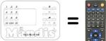 Replacement remote control TP 360