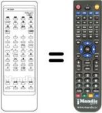 Replacement remote control US 0389