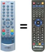 Replacement remote control Smart MX 51
