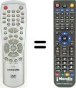 Gleichwertige Fernbedienung Samsung WS28W6VNG8X/XEF