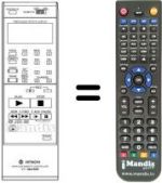 Replacement remote control Hitachi 5638905