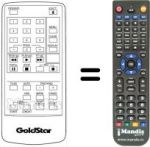 Replacement remote control LG 597-062F