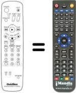 Replacement remote control LG 597-086G