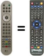 Replacement remote control LG RZ17LZ20