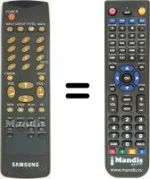 Gleichwertige Fernbedienung Samsung AA59-10093Y