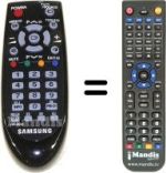 Gleichwertige Fernbedienung Samsung WS28W8VNE8XXEC