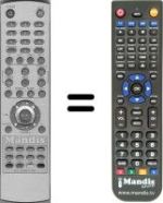 Replacement remote control Hyundai HQL260WR