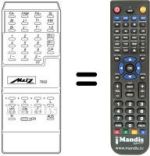 Replacement remote control Metz MECATRON 7602