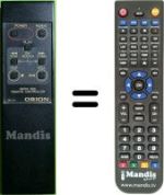 Replacement remote control RC57