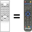 Replacement remote control Orion EUR53716