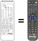 Replacement remote control RC46