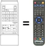 Replacement remote control RC89