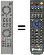Replacement remote control Autovox AX27TFT05S