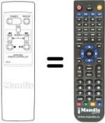 Replacement remote control RC57