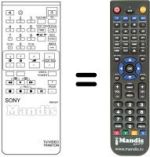 Gleichwertige Fernbedienung Sony RM641