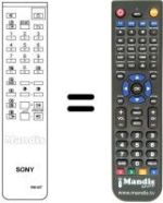 Replacement remote control RM657