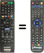 Replacement remote control RM-ADP053