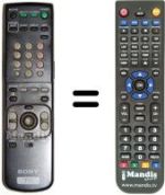 Replacement remote control RM-Y174