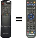 Replacement remote control Samsung AA59-10020M
