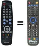 Replacement remote control Samsung BN5900676A