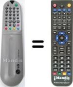 Replacement remote control LG RL28CZ10RX