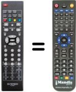 Replacement remote control REMCON1084