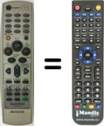 Replacement remote control Aiwa HV-FX7700