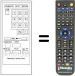 Gleichwertige Fernbedienung Panasonic VSQ0479